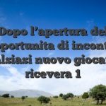 Dopo l’apertura del opportunita di incontro qualsiasi nuovo giocatore ricevera 1