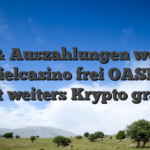 Ein- & Auszahlungen werden im Spielcasino frei OASIS, via Fiat weiters Krypto gratis