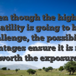 Even though the highest volatility is going to be a challenge, the possibility advantages ensure it is really worth the exposure