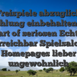 Freispiele abzuglich Einzahlung einbehalten seien as part of seriosen Echtgeld Erreichbar Spielsalon Homepages lieber ungewohnlich