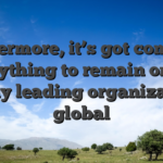 Furthermore, it’s got complete everything to remain one of many leading organization global