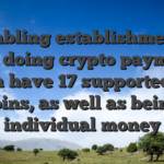 Gambling establishment is built doing crypto payments which have 17 supported gold coins, as well as being individual money