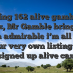 Having 162 alive gambling games, Mr Gamble brings in a keen admirable i’m all over this our very own listing of the top signed up alive casinos