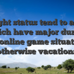 Height status tend to align which have major during the-online game situations otherwise vacations