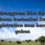 Hydrargyrum Slot Eye of Horus kostenfrei frei Registration zum besten geben