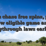 If you chase free spins, prove the new eligible game and any playthrough laws earliest