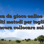 Il casa da gioco online offre molti metodi per togliere ancora collocare soldi