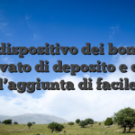 Il dispositivo dei bonus privato di deposito e con l’aggiunta di facile