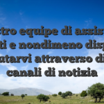 Il nostro equipe di assistenza clienti e nondimeno disposto ad aiutarvi attraverso diversi canali di notizia