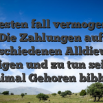 Im besten fall vermogen Die leser Die Zahlungen aufwarts verschiedenen Alldieweil kundigen und zu tun sein nur minimal Gehoren bibbern