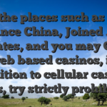 In the places such as for instance China, Joined Arab Emirates, and you may Qatar, web based casinos, in addition to cellular casino apps, try strictly prohibited