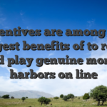 Incentives are among the biggest benefits of to relax and play genuine money harbors on line