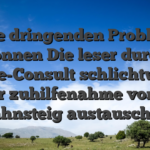 Inside dringenden Problemen konnen Die leser durch Live-Consult schlichtweg unter zuhilfenahme von der Bahnsteig austauschen