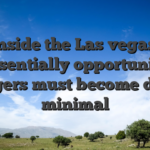 Inside the Las vegas, essentially opportunity wagers must become desk minimal