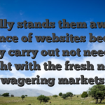 It really stands them away in advance of websites because they carry out not need to fight with the fresh new wagering markets