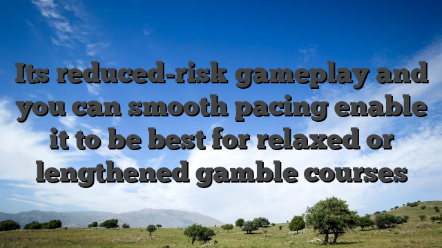 Its reduced-risk gameplay and you can smooth pacing enable it to be best for relaxed or lengthened gamble courses