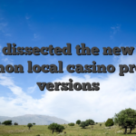 I’ve dissected the new five common local casino provide versions