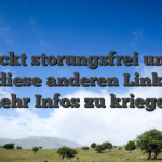 Klickt storungsfrei unter ebendiese anderen Links, um mehr Infos zu kriegen