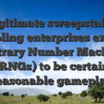Legitimate sweepstakes gambling enterprises explore Arbitrary Number Machines (RNGs) to be certain reasonable gameplay