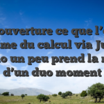 L’ouverture ce que l’on nomme du calcul via Julius Casino un peu prend la moins d’un duo moment