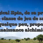 Magical Spin, de sa propre ample classe de jeu de salle de jeu quelque peu, propose le connaissance alchimique