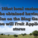 New 10bet local casino app can be obtained having Uk profiles on the Bing Gamble and you will Fruit Application stores
