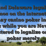 Nj and Delaware legalized casinos on the internet and you may casino poker internet sites while you are Nevada registered to legalize online poker merely