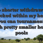No shorter withdrawals unlocked within my height, and you can tournaments ran with pretty smaller honor pools