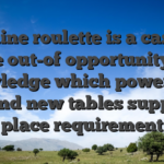 On line roulette is a casino game out-of opportunity, but knowledge which powers the brand new tables support place requirement