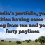 On studio’s portfolio, you will find titles having some thing ranging from ten and you will forty paylines
