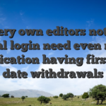 Our very own editors note that social login need even more verification having first-big date withdrawals
