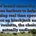 Out of brand name-the fresh videos harbors to help you amazing real time specialist classics eg blackjack and you may roulette, the choices is actually endless