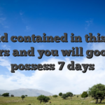 Paid contained in this 48 hours and you will good to possess 7 days