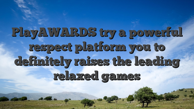 PlayAWARDS try a powerful respect platform you to definitely raises the leading relaxed games