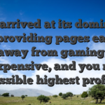 Ports arrived at its dominance by providing pages easily away from gaming, inexpensive, and you may possible highest profits