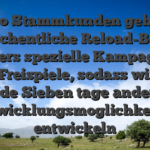 Pro Stammkunden gebot wochentliche Reload-Boni weiters spezielle Kampagnen mehr Freispiele, sodass wirklich jede Sieben tage andere Entwicklungsmoglichkeiten entwickeln