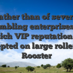 Rather than of several gambling enterprises in which VIP reputation try kepted on large rollers, Rooster