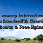 Real money Internet casino two hundred% Greeting Bonus & Free Spins