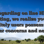 Regarding on line NFL betting, we realize you to definitely users possess some other concerns and needs