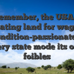 Remember, the USA’s regulating land for wagering try condition-passionate with every state mode its own foibles