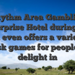 Rhythm Area Gambling enterprise Hotel during the Iowa even offers a variety of desk games for people to delight in