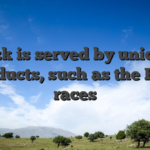 Rizk is served by unique products, such as the Rizk races