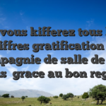 Si vous kifferez tous les chiffres gratification en compagnie de salle de jeu, vous   grace au bon region