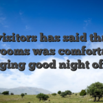 Site visitors has said that the bedrooms was comfortable, bringing good night of bed