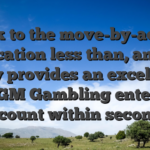 Stick to the move-by-action publication less than, and you may provides an excellent BetMGM Gambling enterprise account within seconds