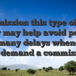 Submission this type of files early may help avoid people too many delays whenever you demand a commission