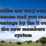 Subscribe our very own user programme and you can earn percentage by the it comes down the new members to the system