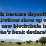That is because deposits and distributions show up on the brand new blockchain instead of one’s bank declaration