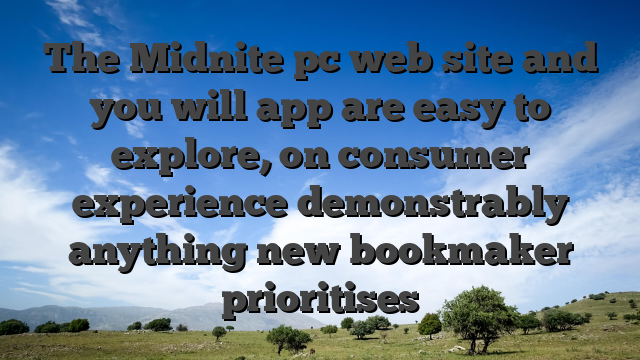 The Midnite pc web site and you will app are easy to explore, on consumer experience demonstrably anything new bookmaker prioritises