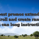 The best promos extend their bankroll and create range so you can long instructions